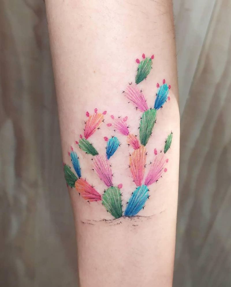 30 Pretty Embroidery Tattoos You Must Try