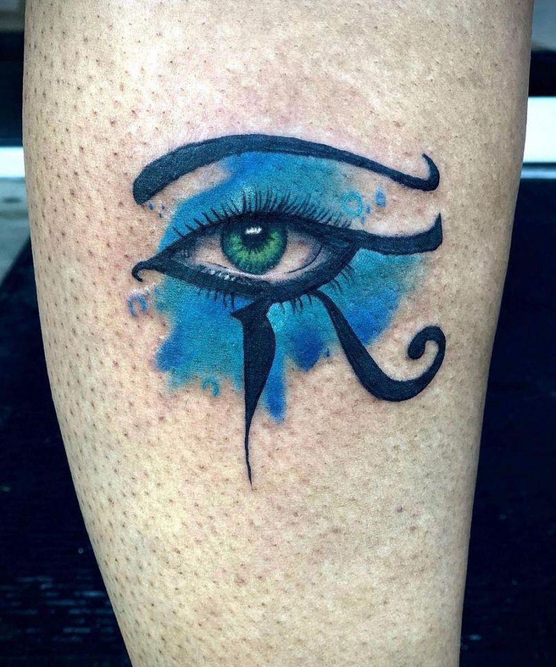 30 Pretty Eye of Horus Tattoos You Must Love