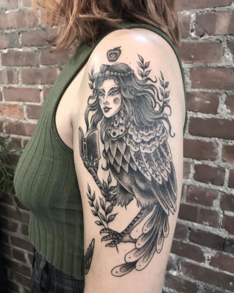 30 Perfect Harpy Tattoos Make You Attractive