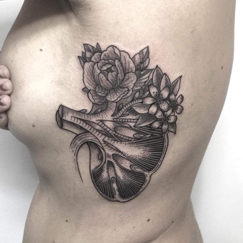 30 Pretty Kidney Tattoos You Will Love