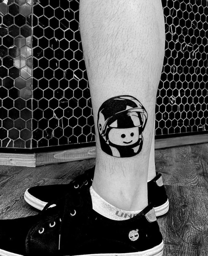 30 Pretty Lego Tattoos to Inspire You