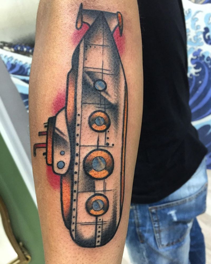 30 Pretty Submarine Tattoos You Will Love
