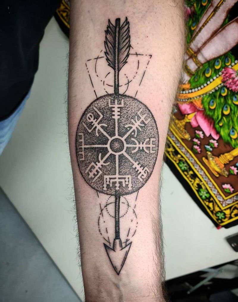 30 Pretty Vegvisir Tattoos Make You Attractive