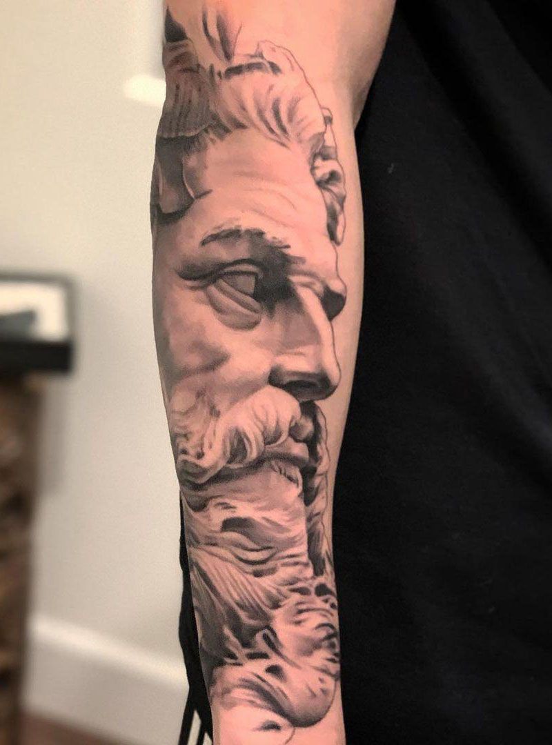 30 Pretty Zeus Tattoos You Must Try