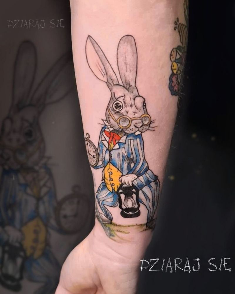 30 Cute Bunny Tattoos You Will Love to Try