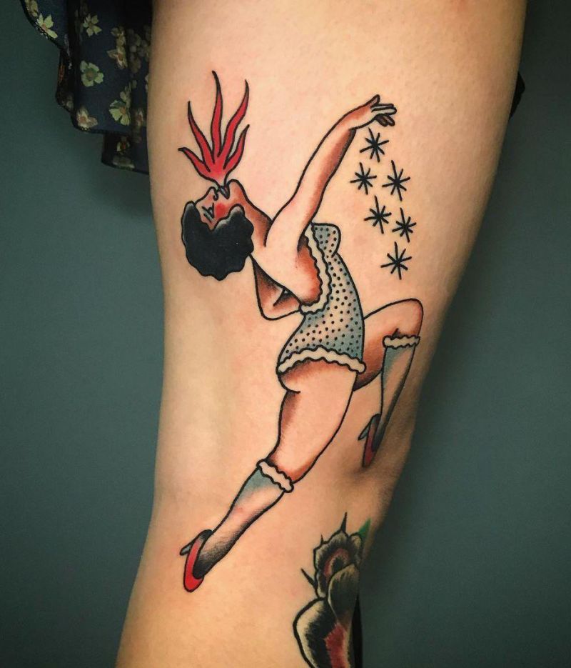 30 Pretty Dancer Tattoos Improve Your Temperament