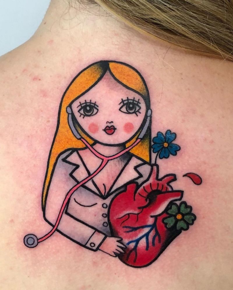 30 Pretty Doctor Tattoos You Will Love