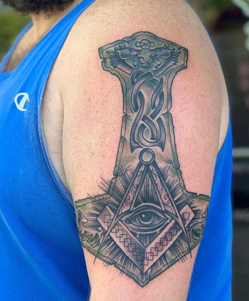 30 Pretty Freemason Tattoos You Will Love