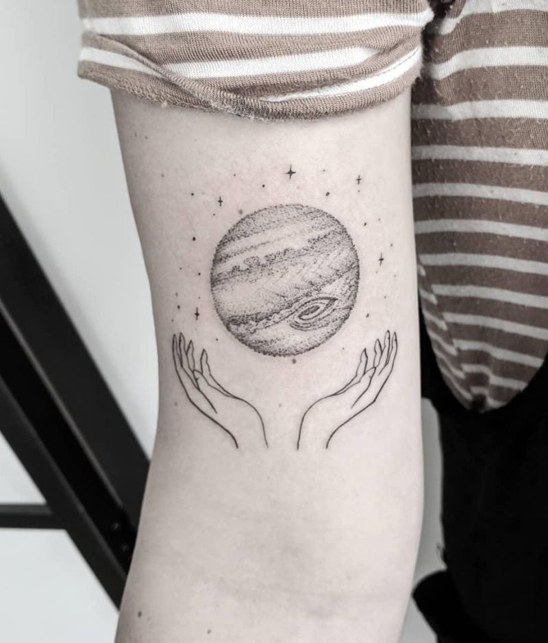 30 Pretty Jupiter Tattoos You Can't Miss