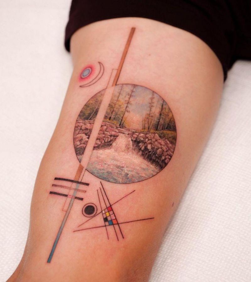 30 Pretty Kandinsky Tattoos to Inspire You