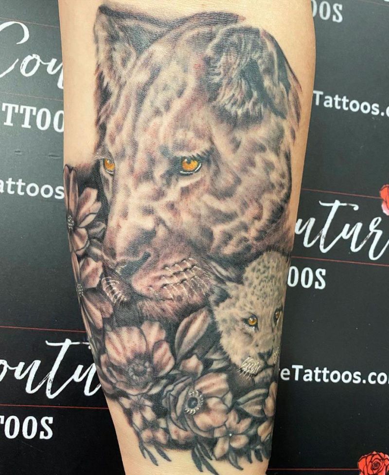 30 Perfect Lioness Tattoos You Will Love