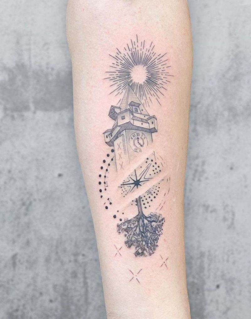 30 Pretty Oak Tree Tattoos You Will Love