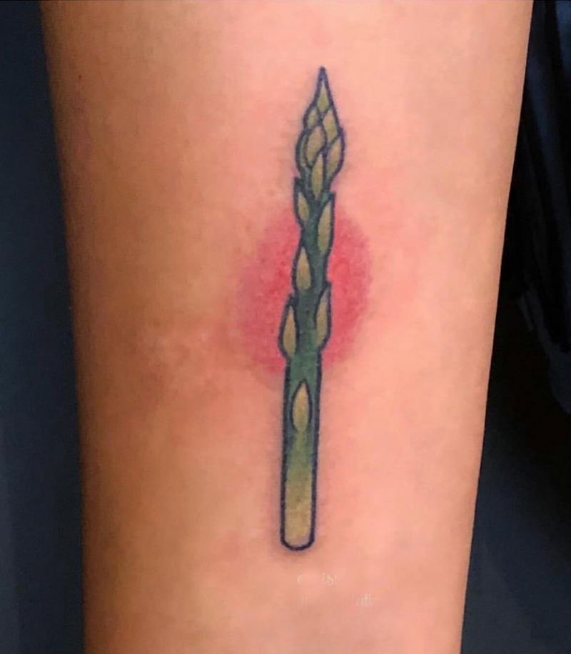 30 Pretty Asparagus Tattoos You Will Love