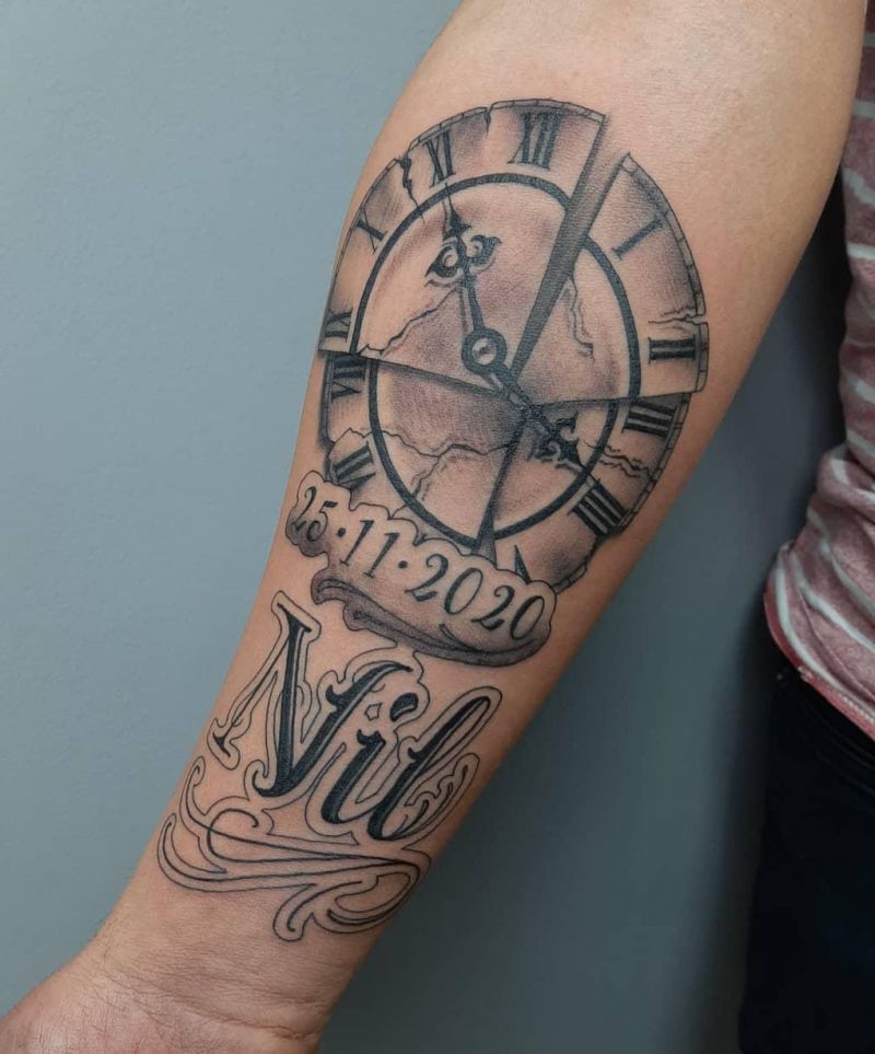 30 Pretty Watch Tattoos Make You Excited