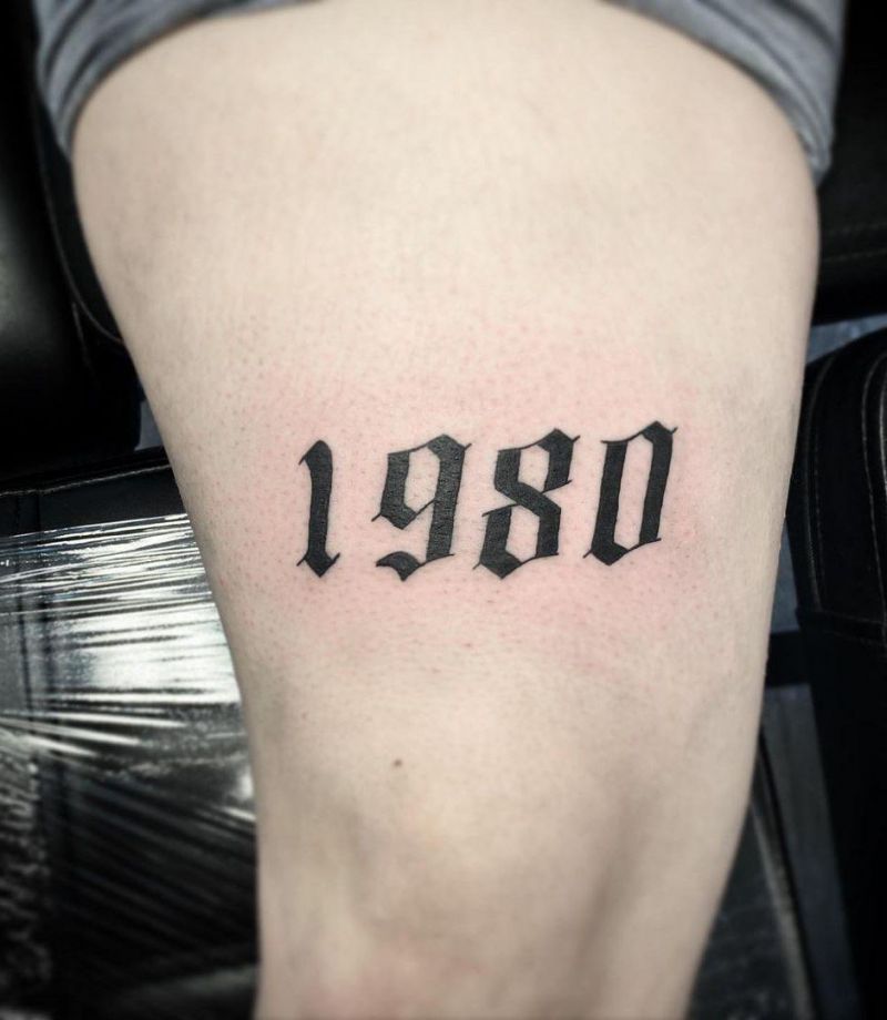 30 Pretty Date Tattoos You Will Love