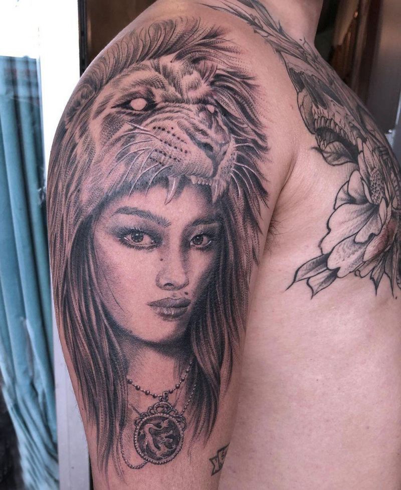 30 Pretty Headdress Tattoos You Will Love