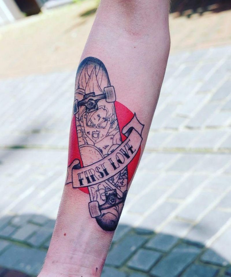 30 Creative Skateboard Tattoos You Can Copy