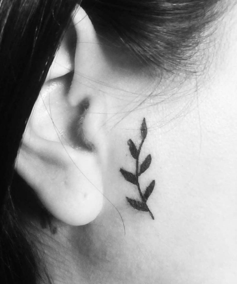 30 Pretty Laurel Tattoos to Inspire You