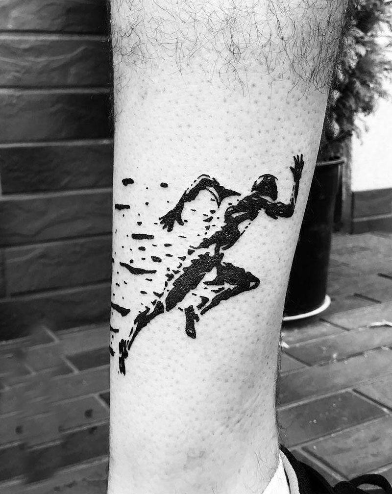 30 Pretty Runner Tattoos You Will Love