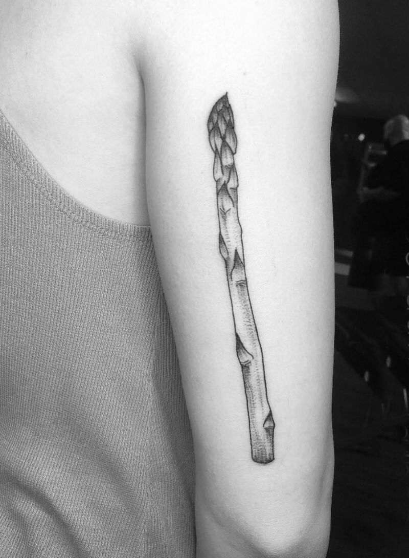 30 Pretty Asparagus Tattoos You Will Love