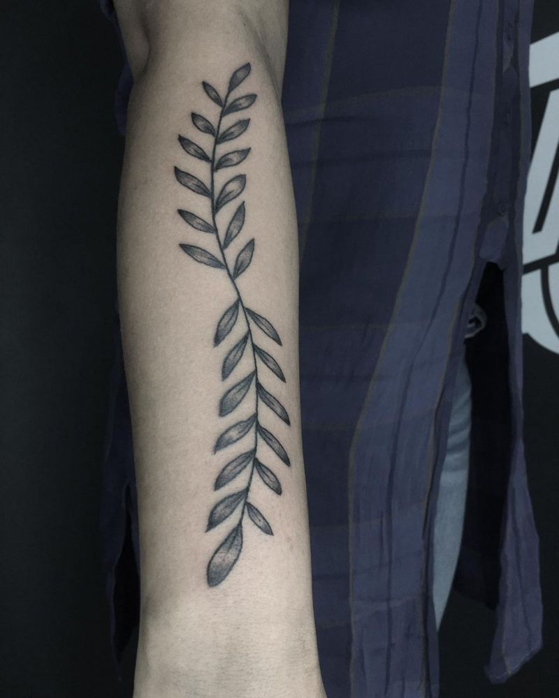 30 Pretty Laurel Tattoos to Inspire You