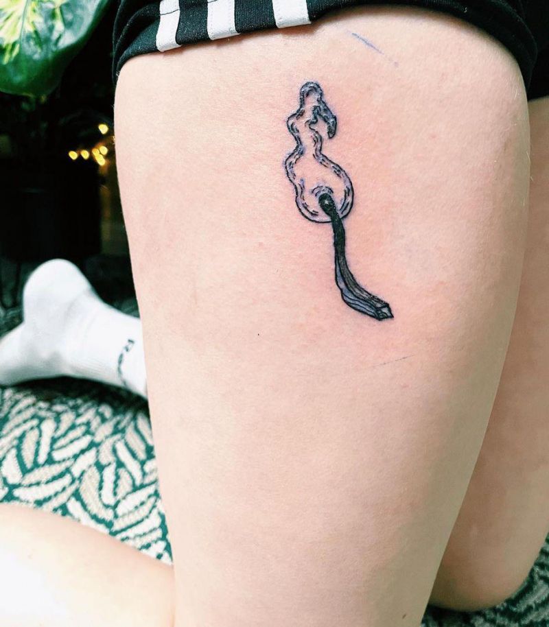 30 Pretty Match Tattoos You Must Try