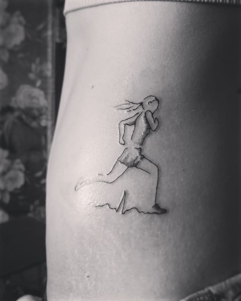 30 Pretty Runner Tattoos You Will Love