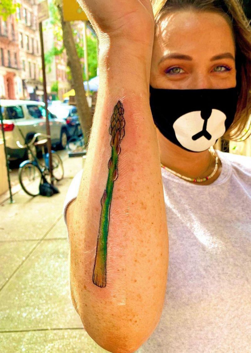 30 Pretty Asparagus Tattoos You Will Love