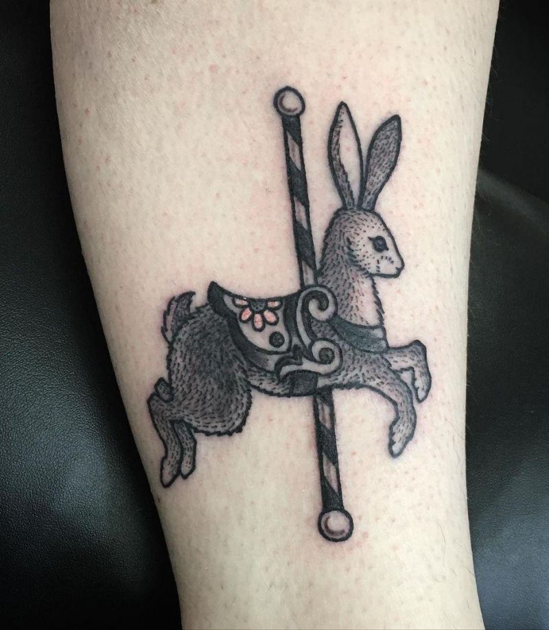 30 Perfect Carousel Tattoos You Must Love