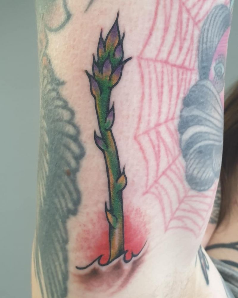 30 Pretty Asparagus Tattoos You Will Love