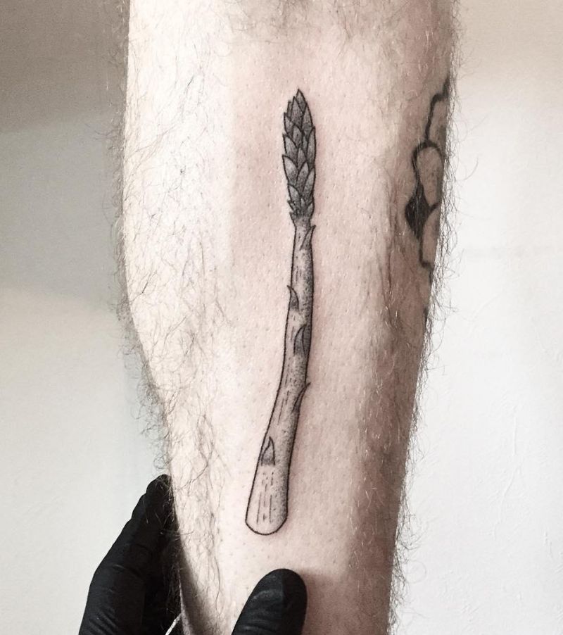 30 Pretty Asparagus Tattoos You Will Love