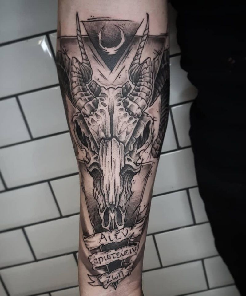 30 Pretty Ram Tattoos to Inspire You