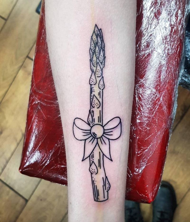 30 Pretty Asparagus Tattoos You Will Love