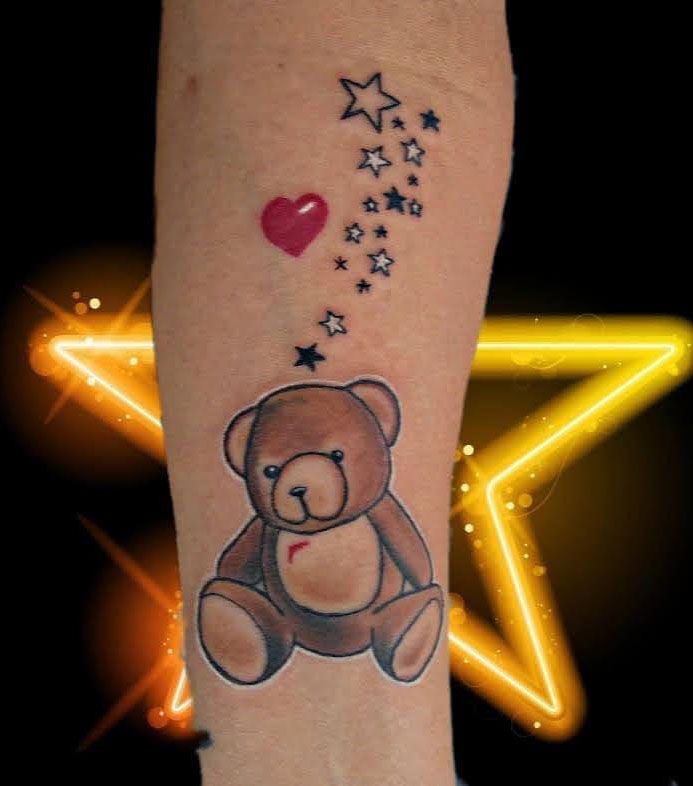 30 Cute Teddy Tattoos You Must Love