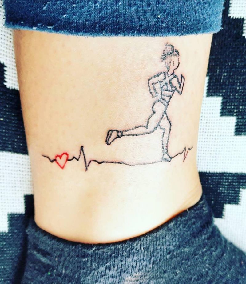 30 Pretty Runner Tattoos You Will Love