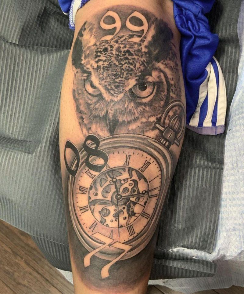 30 Pretty Watch Tattoos Make You Excited