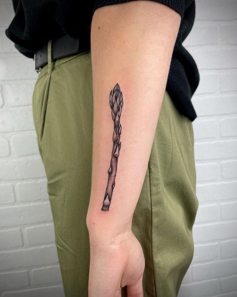 30 Pretty Asparagus Tattoos You Will Love