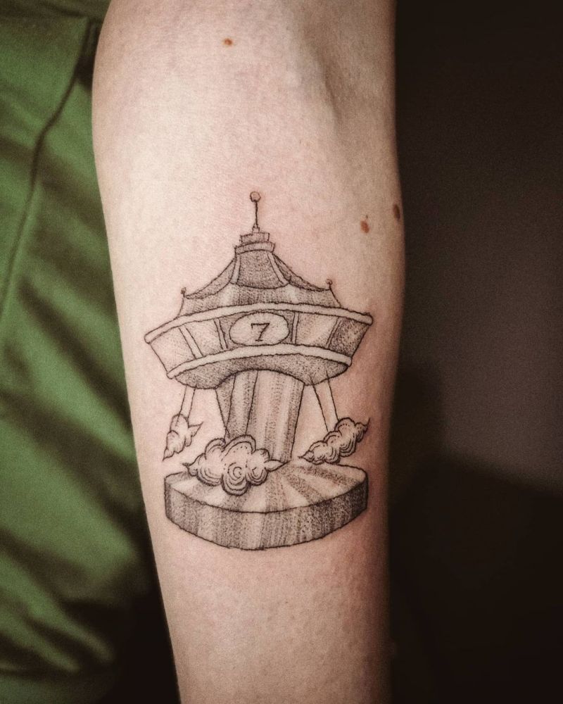 30 Perfect Carousel Tattoos You Must Love