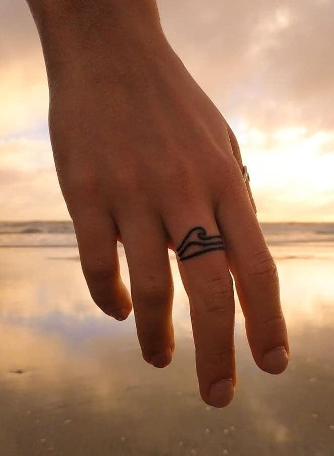 30 Pretty Ring Tattoos You Will Love