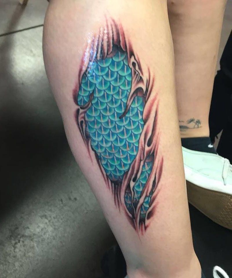 30 Pretty Ripped Skin Tattoos to Inspire You