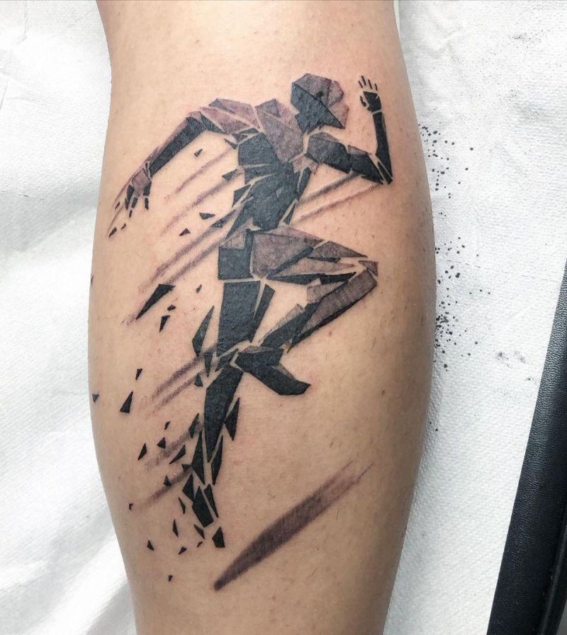 30 Pretty Runner Tattoos You Will Love