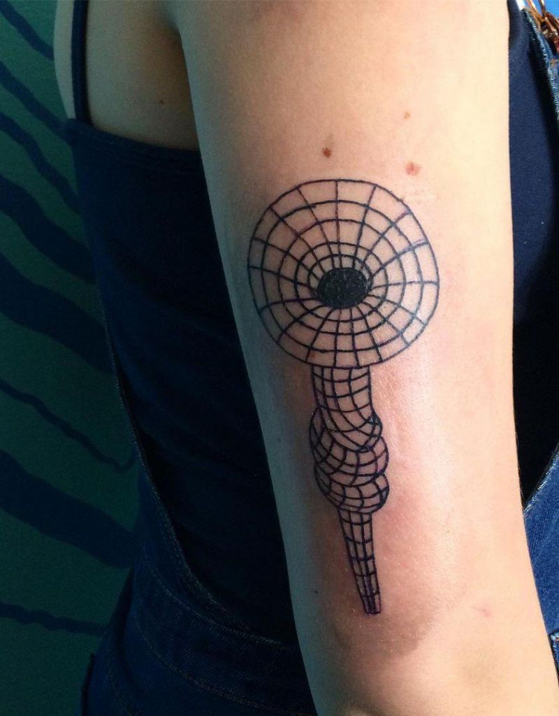 30 Unique Black Hole Tattoos to Inspire You