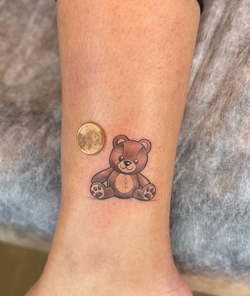 30 Cute Teddy Tattoos You Must Love