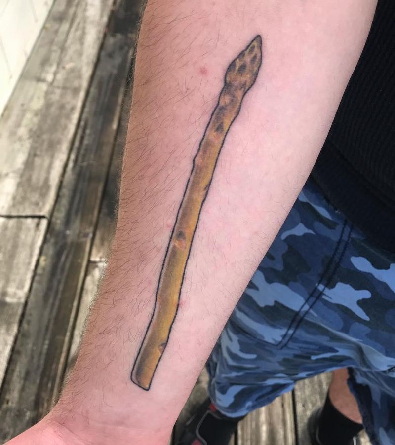 30 Pretty Asparagus Tattoos You Will Love