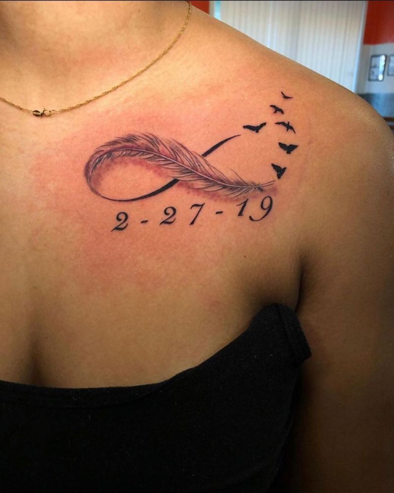 30 Pretty Date Tattoos You Will Love