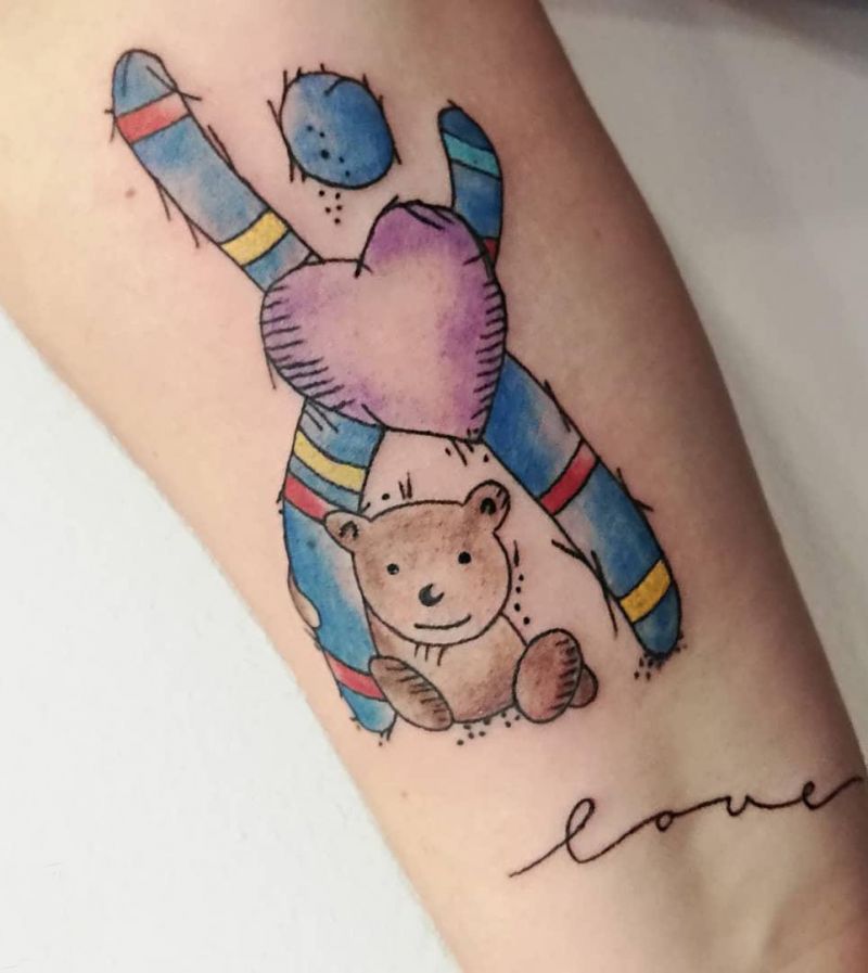 30 Cute Teddy Tattoos You Must Love