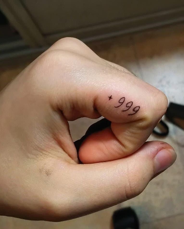 29 Pretty 999 Tattoos to Inspire You