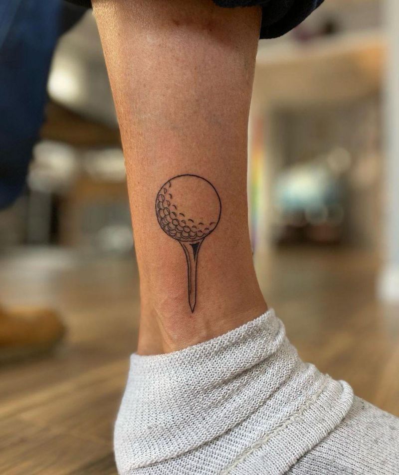 30 Golf Tattoos Remind You to Enjoy Life