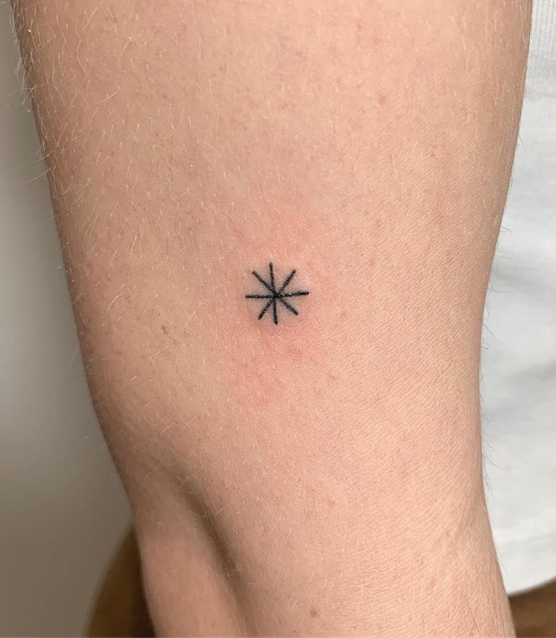 10+ Pretty Asterisk Tattoos You Can Copy