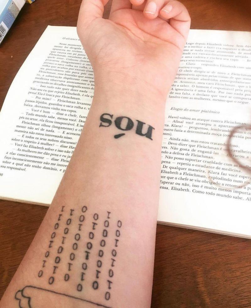 30 Creative Binary Tattoos You Can Copy